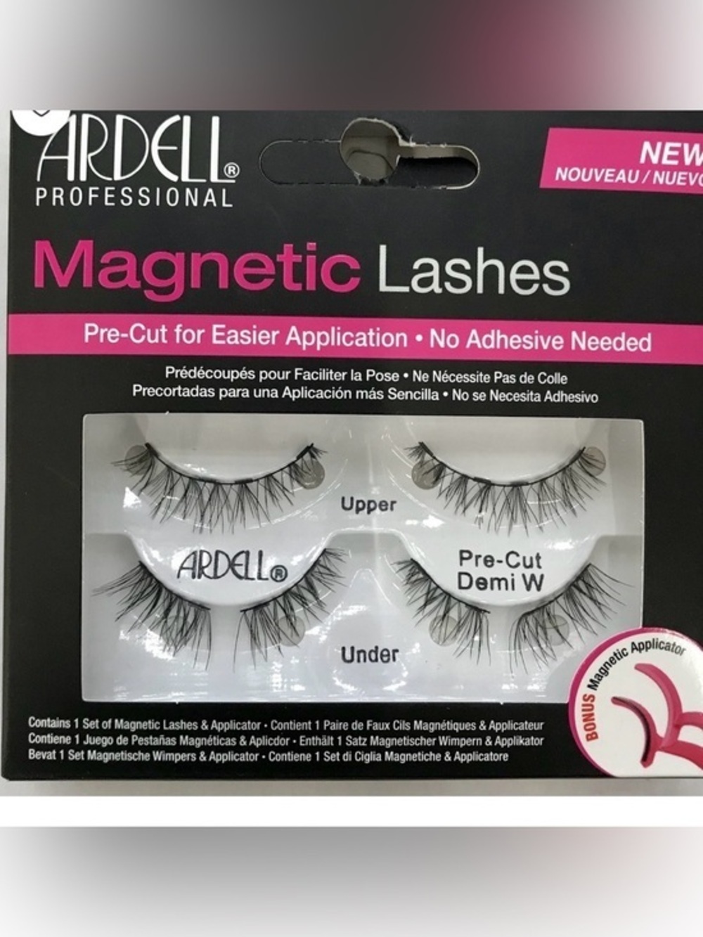 Ardell Magnetic Lashes - Black & Hot Pink Accents